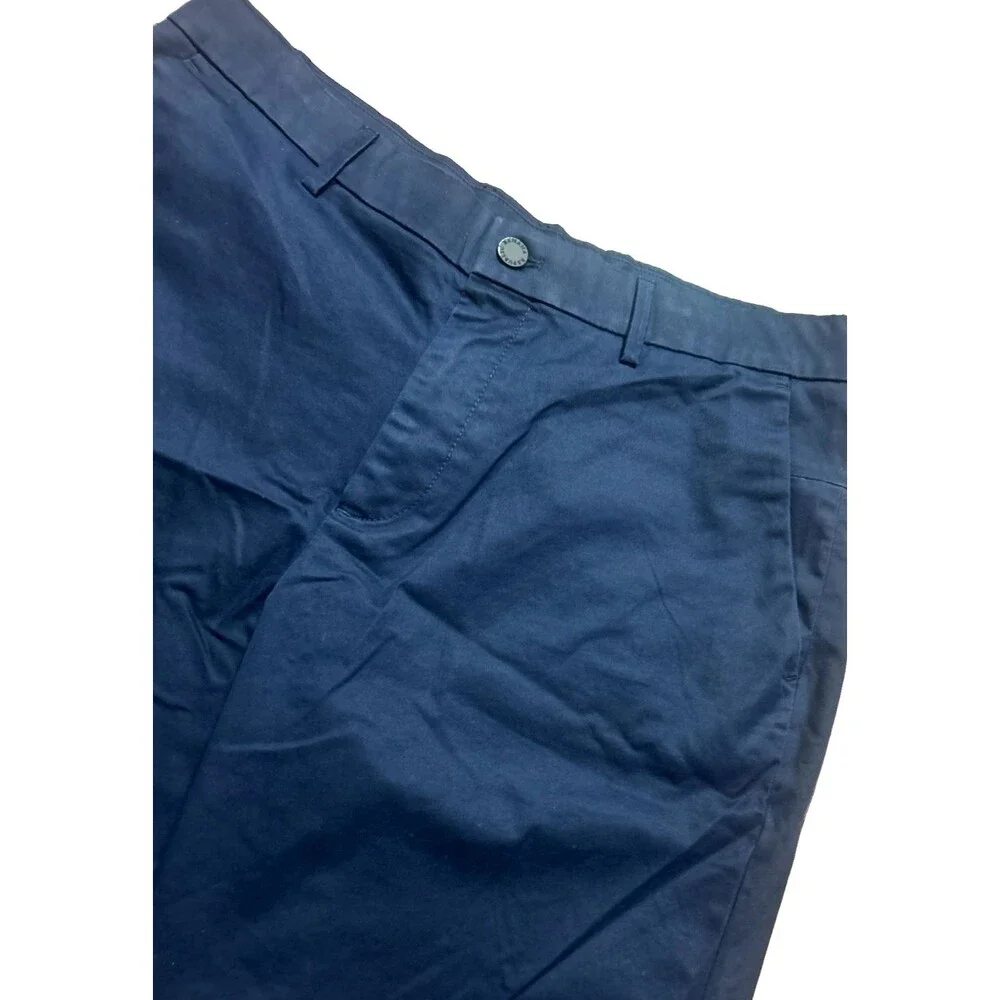 Banana Republic Aiden Short Chino  Men's 35 Navy Blue 9